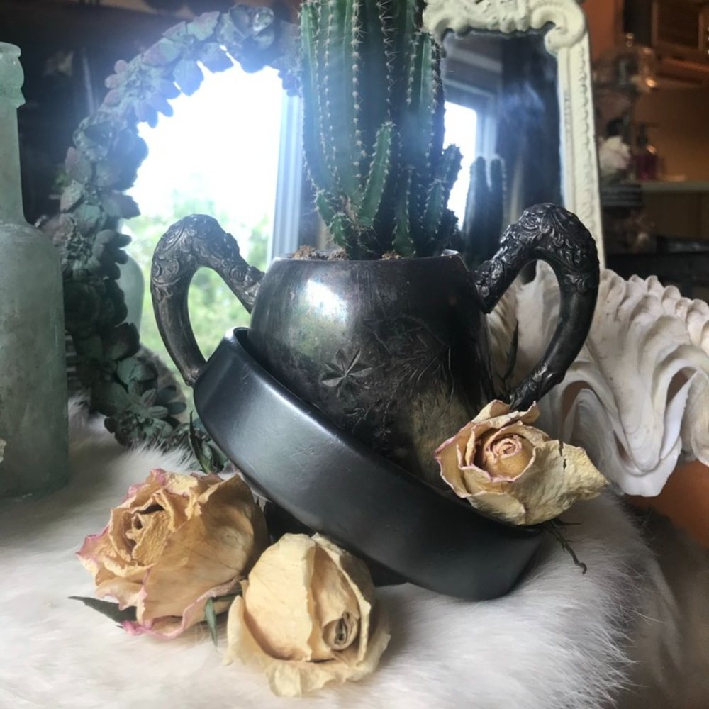Classic Metallic Gray Headband